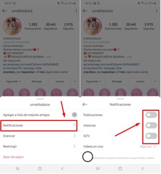 Activar Notificaciones De Instagram De Otra Persona Ayuda Celular